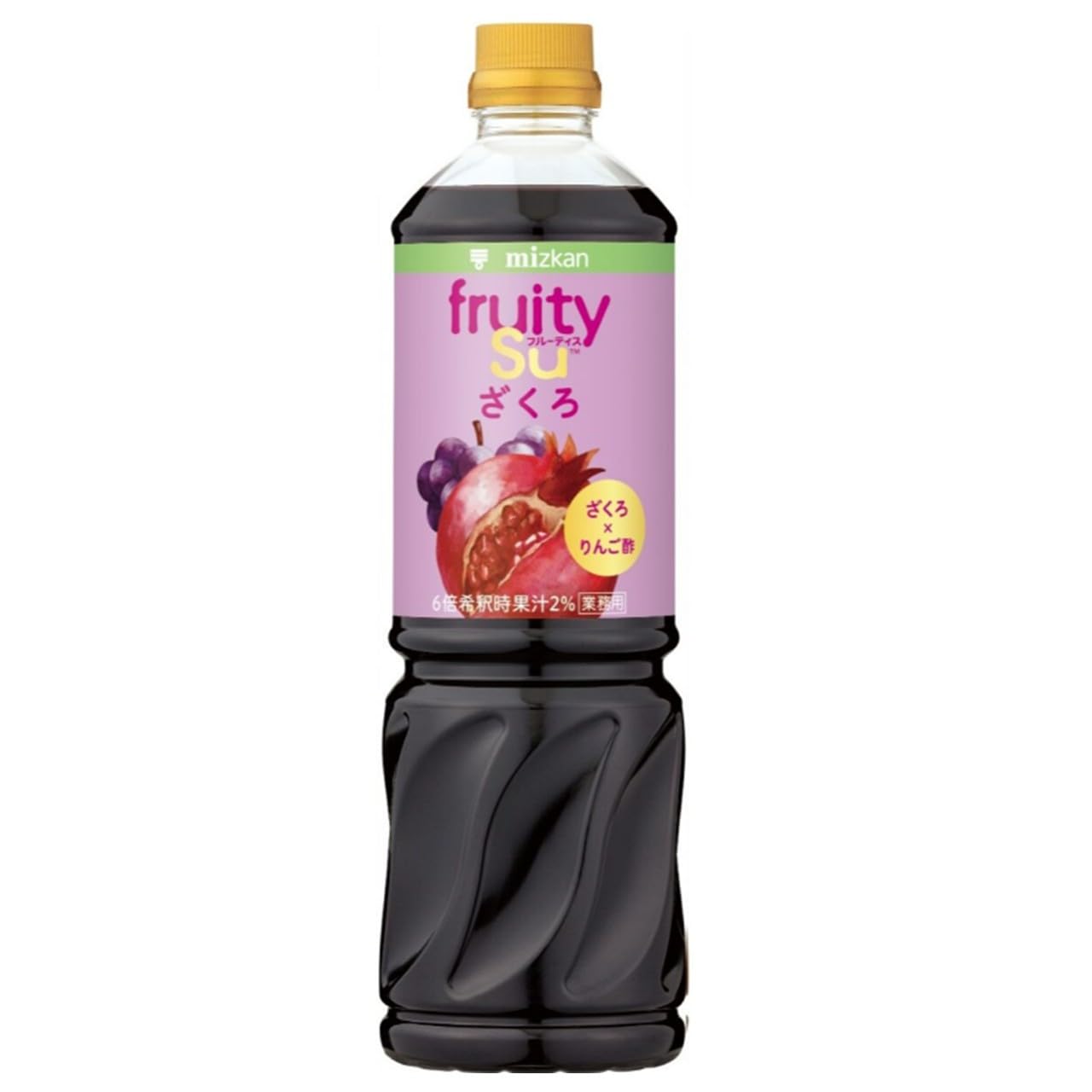 Amazon.co.jp: ミツカン 業務用 フルーティス りんご酢 ざくろ 1000ml